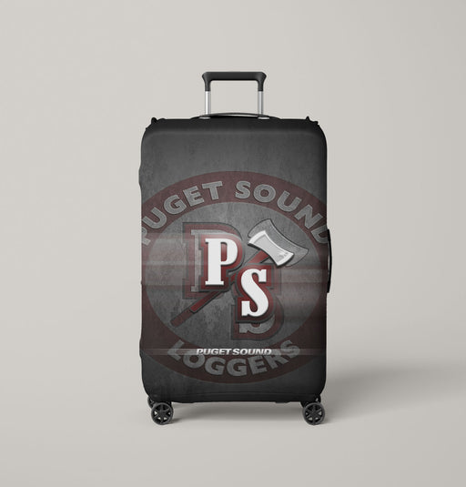 puget sound loggers Luggage Cover | suitcase
