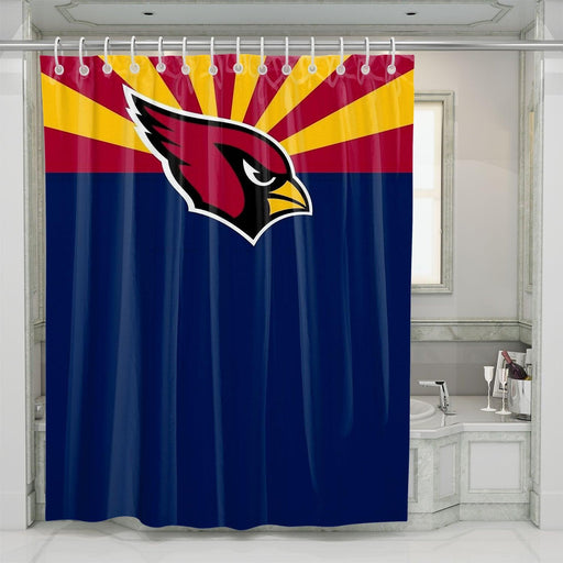 header arizona cardinals nfl team shower curtains