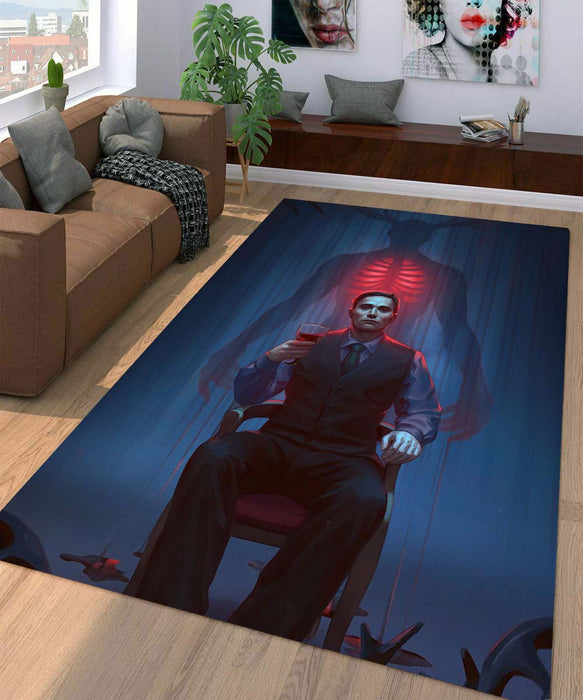 Hannibal artwork Living room carpet rugs