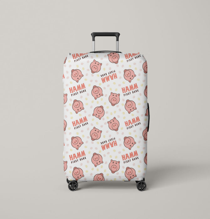 hamm piggy bank toy story Luggage Cover | suitcase