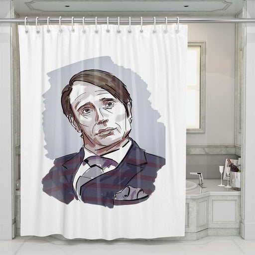 Hannibal lecter shower curtains