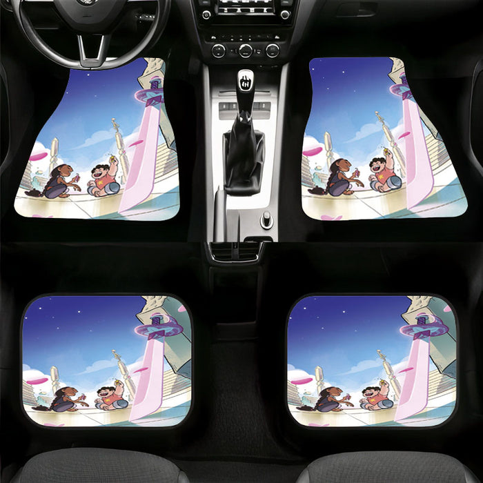 happy adventure steven universe Car floor mats Universal fit