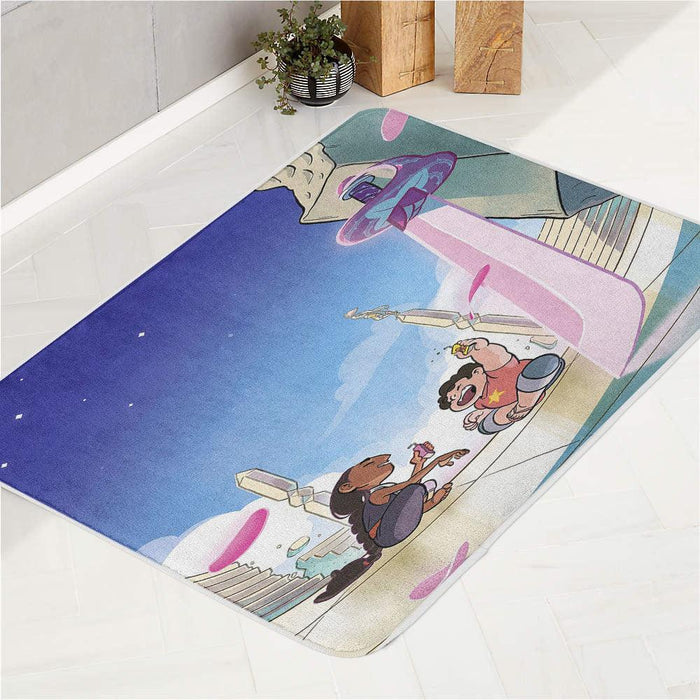 happy adventure steven universe bath rugs