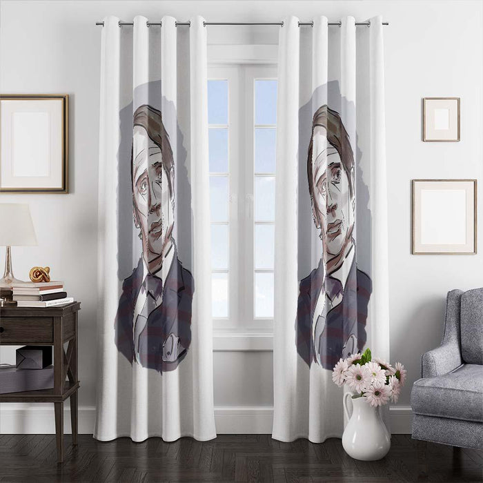 Hannibal lecter window curtains