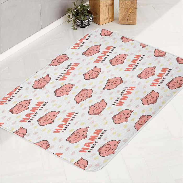 hamm piggy bank toy story bath rugs