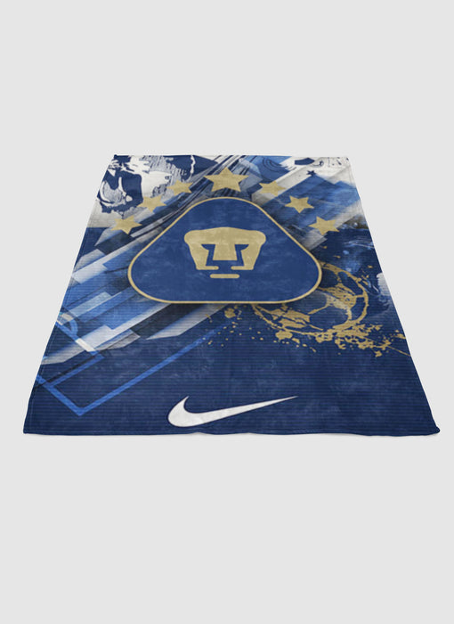 PUMAS UNAM FUTBOL CLUB 2 soft fleece blanket