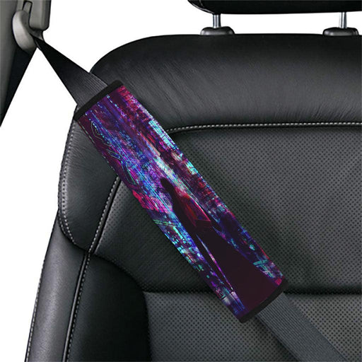 hello unicorn cyberpunk and altered carbon Car seat belt cover - Grovycase