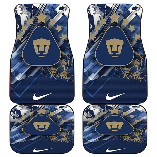 PUMAS UNAM FUTBOL CLUB 2 Car floor mats Universal fit