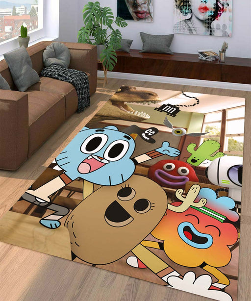 happiness the amazing world of gimball Living room carpet rugs