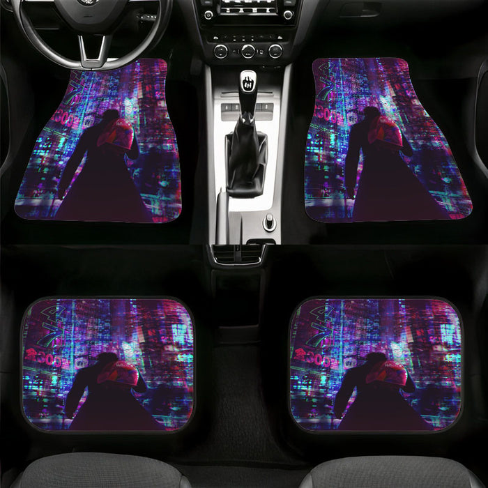 hello unicorn cyberpunk and altered carbon Car floor mats Universal fit