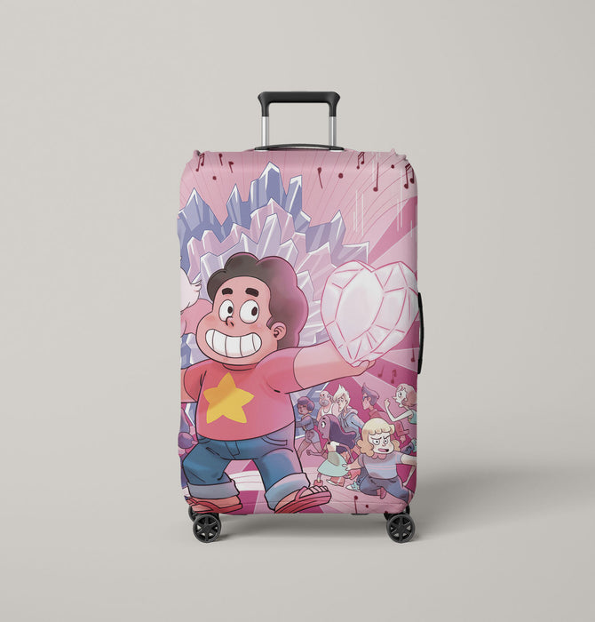 harmony giving diamond steven quartz Luggage Covers | Suitcase