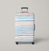 handrawing thick lines not straight Luggage Cover | suitcase