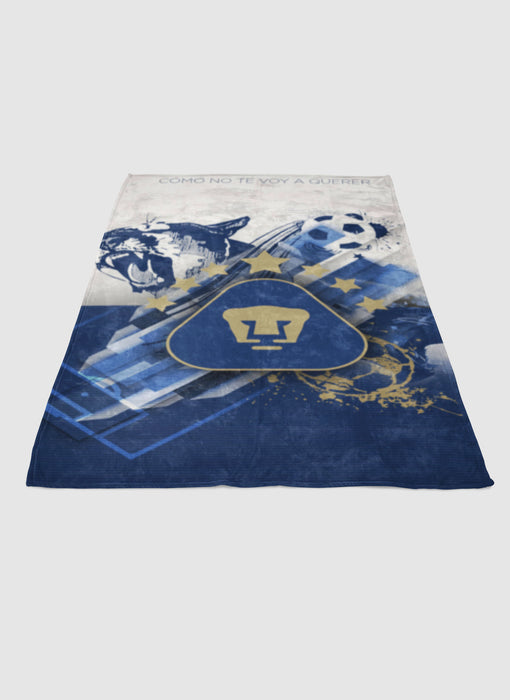 PUMAS UNAM FUTBOL CLUB soft fleece blanket