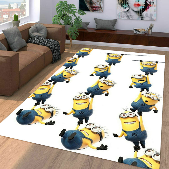 hanging minions animation movie Living room carpet rugs