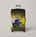 helmet of pittsburgh steelers yellow Luggage Covers | Suitcase