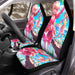 heaven pearl and pink diamond Car Seat Covers