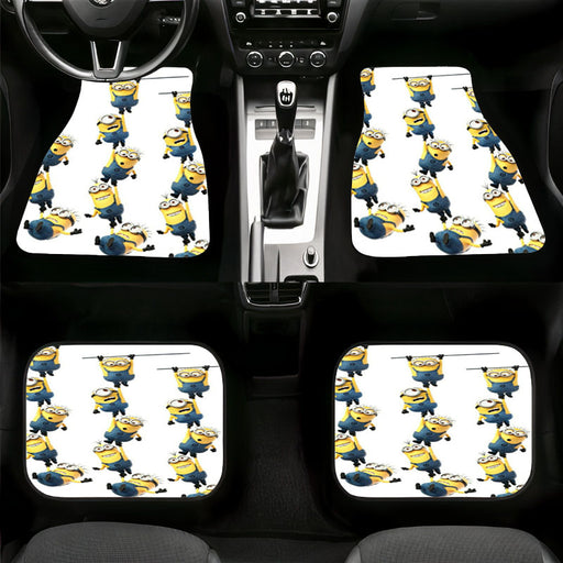 hanging minions animation movie Car floor mats Universal fit