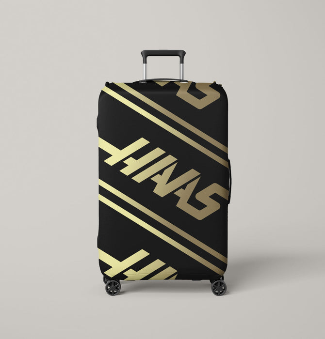 hans formula one gold Luggage Cover | suitcase