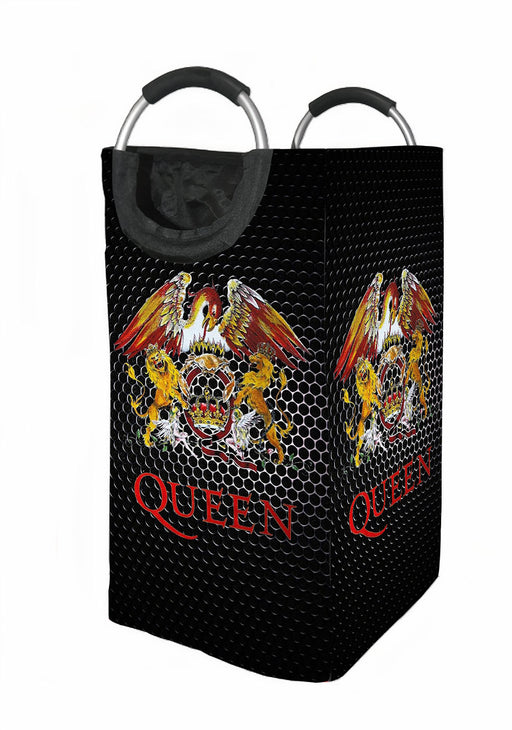 queen band metal logo Laundry Hamper | Laundry Basket