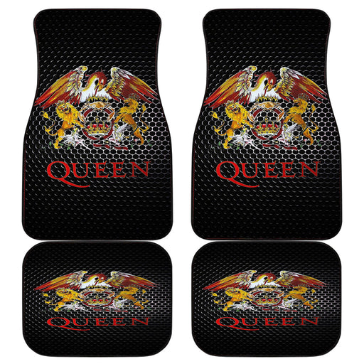 QUEEN BAND METAL LOGO Car floor mats Universal fit