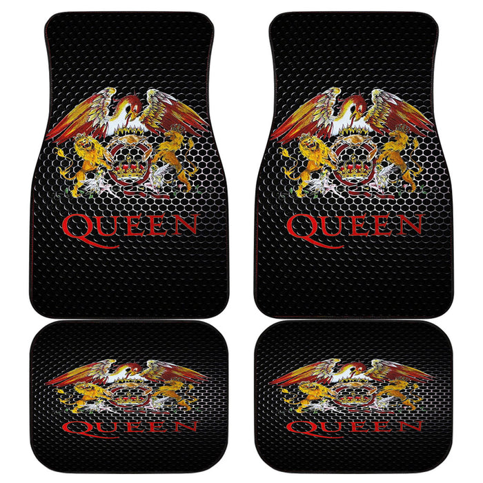 QUEEN BAND METAL LOGO Car floor mats Universal fit