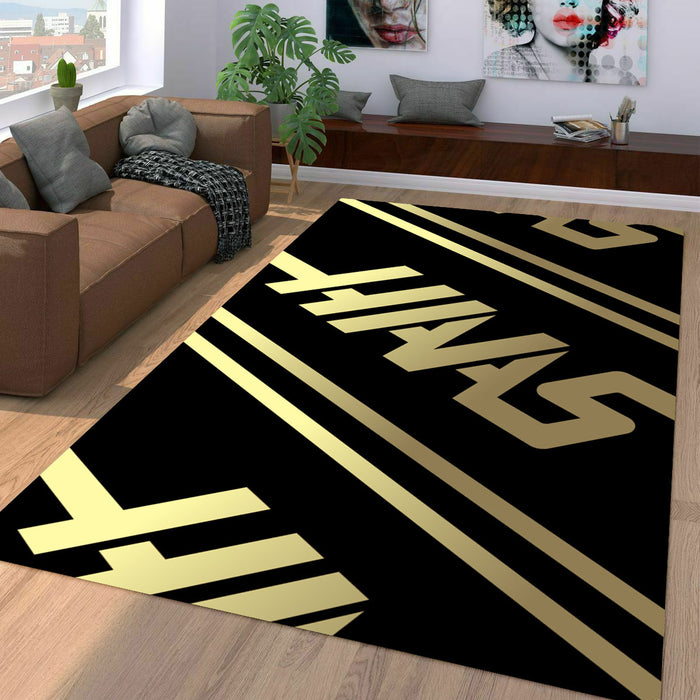 hans formula one gold Living room carpet rugs