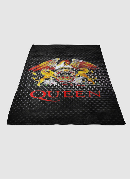 QUEEN BAND METAL LOGO soft fleece blanket