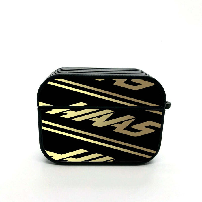 hans formula one gold airpods case