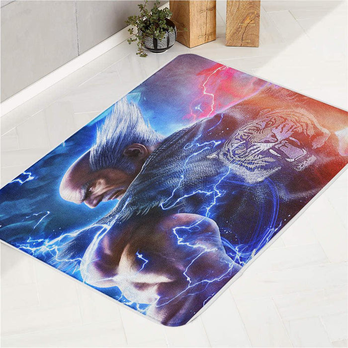 heihachi mishima tekken seven bath rugs