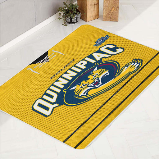 Quinnipiac Bobcats 2 bath rugs