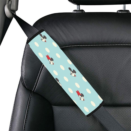 happy faces of mickey mouse Car seat belt cover