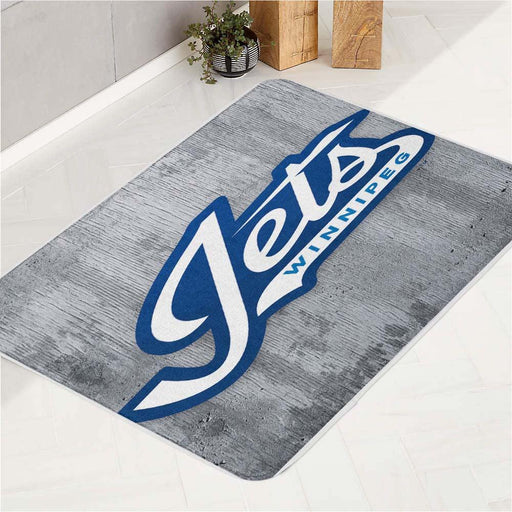 hets winnipeg team logo iced bath rugs