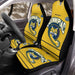 Quinnipiac Bobcats 2 Car Seat Covers