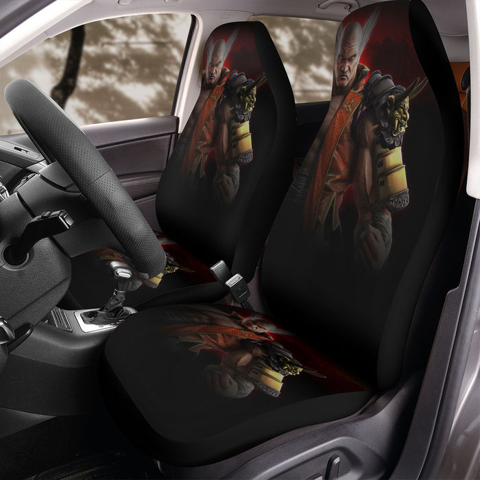 heihachi the leader tekken Car Seat Covers