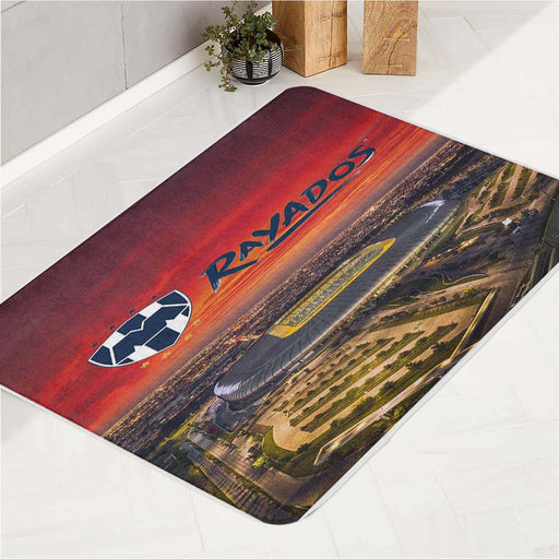 RAYADOS MONTERREY FC STADIUM bath rugs