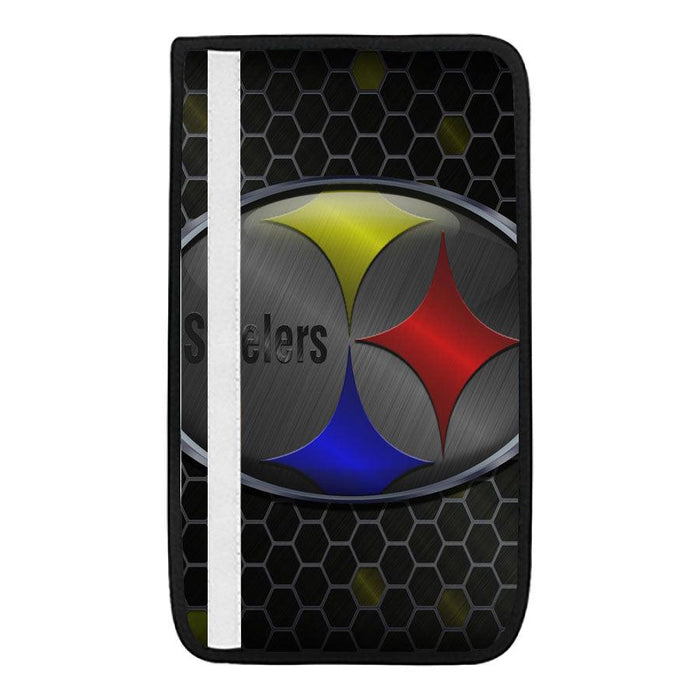 hexagon pattern of pittsburgh steelers Car seat belt cover