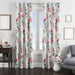 happy mickey mouse flower walt disney window Curtain