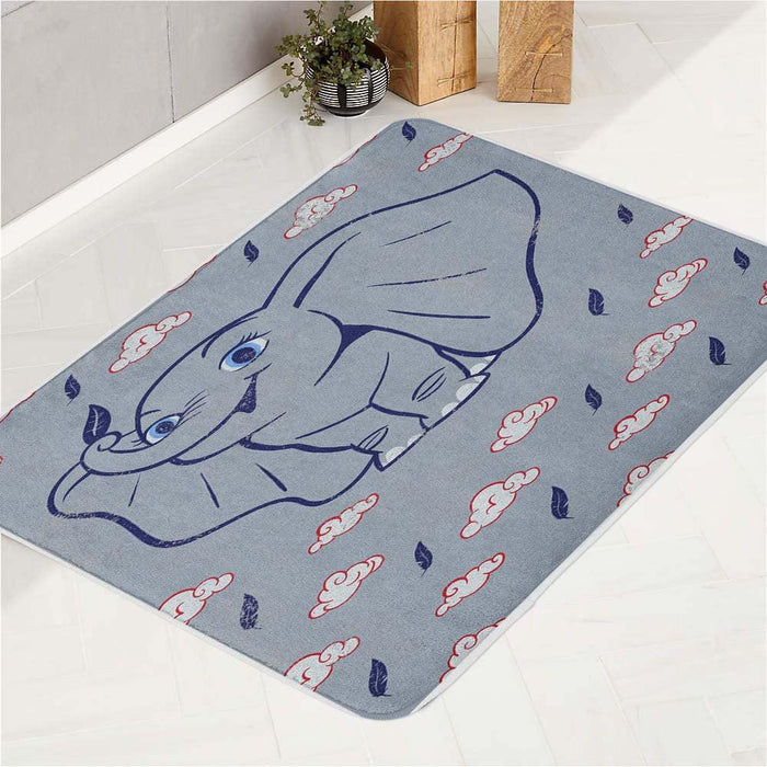 happy pretty dumbo disney bath rugs