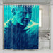 harrison ford blade runner 2049 in the rain shower curtains