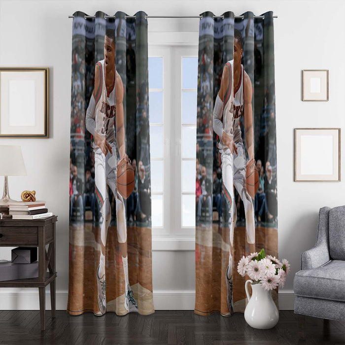 high player nba basketball window Curtain