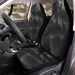 hard liquid abstract displace metal Car Seat Covers