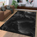 hard liquid abstract displace metal Living room carpet rugs