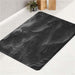 hard liquid abstract displace metal bath rugs