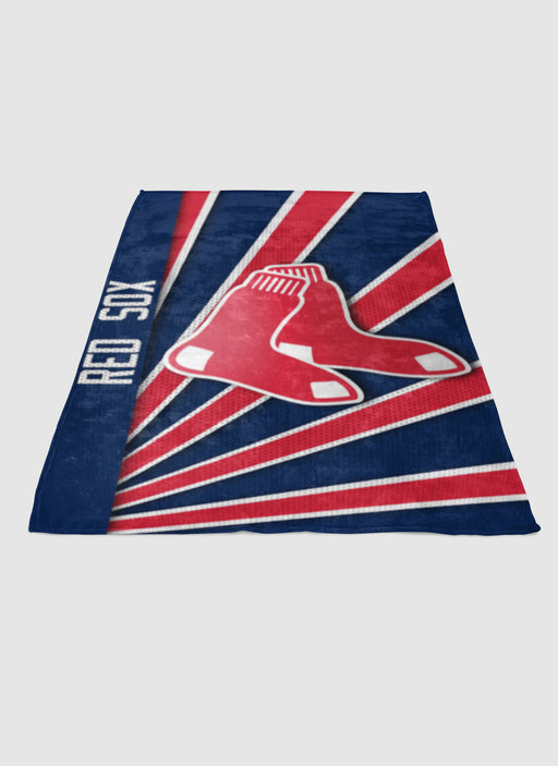 red sox soft fleece blanket