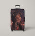 hell devil jin tekken Luggage Covers | Suitcase