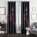 harry potter cartoon window curtains