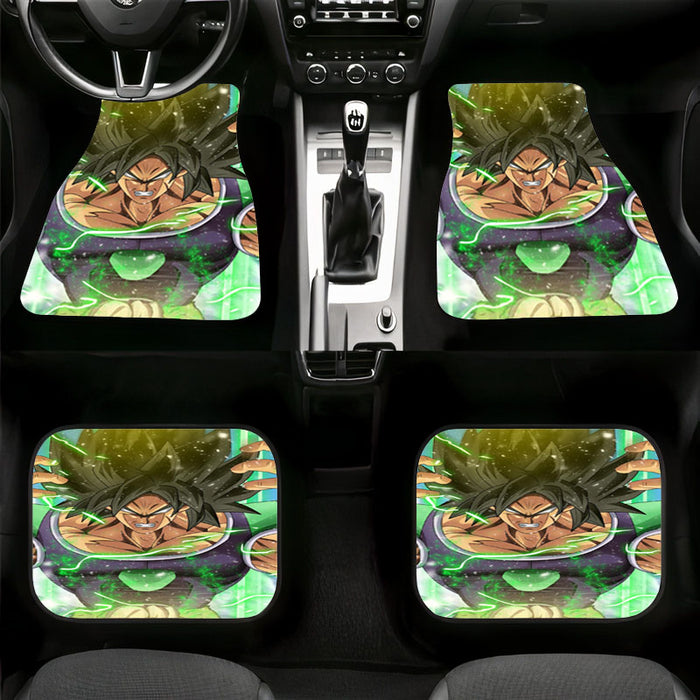 higher of broly dragon ball Car floor mats Universal fit