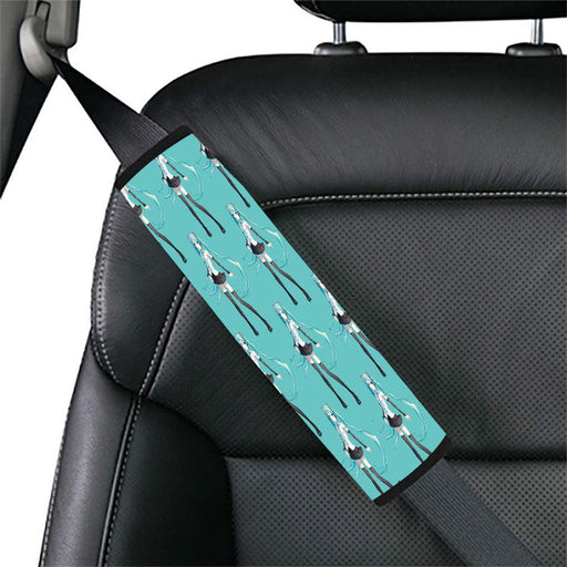 hatsune miku with blue hair Car seat belt cover