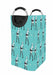 hatsune miku with blue hair Laundry Hamper | Laundry Basket