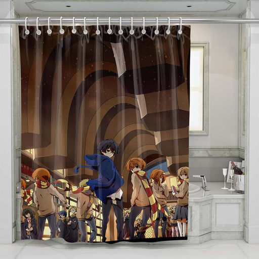 harry potter japan style shower curtains